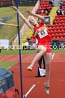 Junior girls high jump, English Schools Track and Field. Photo: David T. Hewitson/Sports for All Pics